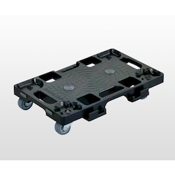 Resin Sheet Connection Platform Cart Black