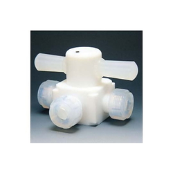 Fluoropolymer 3-Way Valve Press-Fit Type, ø6, NR0004-01