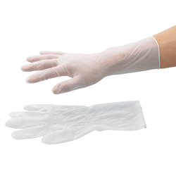 Nitrile Gloves, Clear Grip