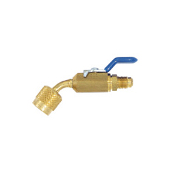 Refrigerant Release Prevention Ball Valve