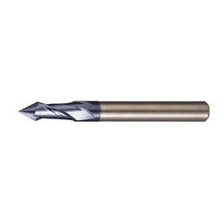 V-Cut Carbide End Mills, Standard Type, Coated Series AMVS 60°