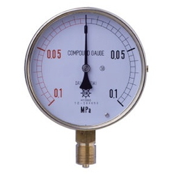 HNT General Purpose Pressure Gauge, Rimless Type (A)