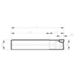 Full Cut Mill FCR Type Straight Shank Type