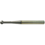 Carbide Solid Spherical Cutter, 4-Flute Long Type