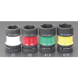 [1"] Impact Clear Wheel Nut Socket EA164FK-41B