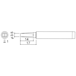 Spare Iron Tip EA305E-4