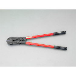 bolt cutter, jaw: Reinforced steel alloy steel, handle: Steel (with resin grip)