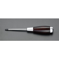 (+) Hammerhead Wooden Handle Screwdriver EA557DM-1