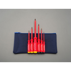 [6 Pcs] (+)(-) Insulated Screwdriver EA560PL-20