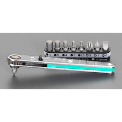 (+)(-) Ratchet Screwdriver Set EA562-11 