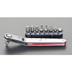 [Offset Type] Ratchet Screwdriver Set EA562-9 