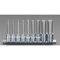 (1/2") Hex Bit Socket [Long] Set EA617GT-400 