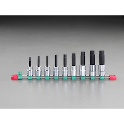 1/2"sq Hex Bit Socket Set EA618RX-100 