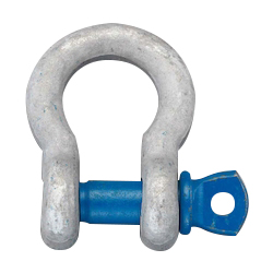 Heavy-Duty Bow Shackle, Steel (zinc plating)