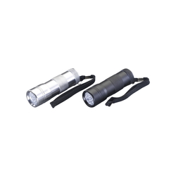 [AAA × 3 Pcs.] Portable Light, Flashlight / LED/UV (Silver)