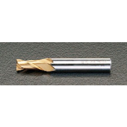 [TiN Coat] Co-HSS 2-Blade End Mill EA824RA-1.0