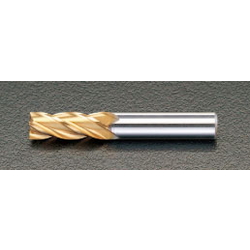 [TiN Coat] Co-HSS 4-Blade End Mill EA824RB-10.0