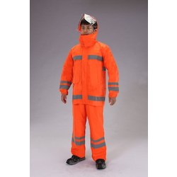 Rainwear (With Reflective Tape, Orange)