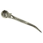 Double-ended ratchet wrench