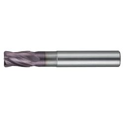 Square End Mill Regular 4-Flute Corner Radius for High Hardness Steel GF300T 3361