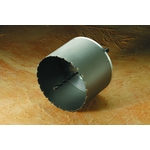 Core drill (for rotation) for polyvinyl chloride tube