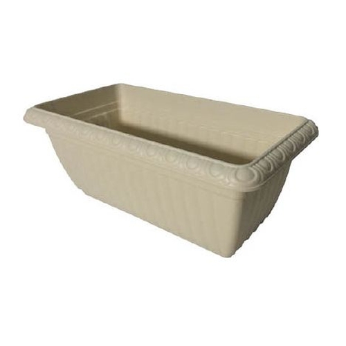 Relief planter (warm beige)