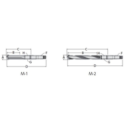 Throw-Away Drill, 5/6 Series Holder, Morse Taper Shank