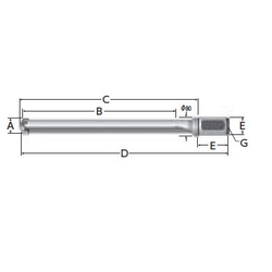 Throw-Away Drill, 7/8 Series Holder, Metric Size Straight Shank