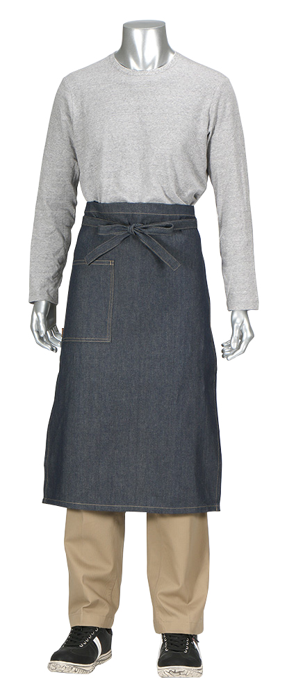 Apron with Denim Waist - Working Apron