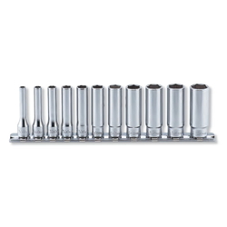 Hand Socket 1/4" "(6.35 mm) Hex Deep Socket Rail Set RS2300M/11