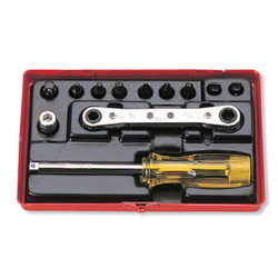 Hand Socket 1/4" "(6.35 mm) Socket Set 2254M