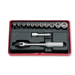 Hand Socket 1/4" "(6.35 mm) Socket Set 2262M