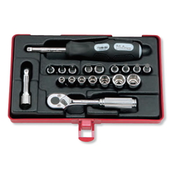 Hand Socket 1/4" "(6.35 mm) Socket Set 2275