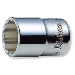 Hand Socket 3/8" "(9.5 mm) 12-Sided Socket (England Standard (BSW) Socket) 3405W