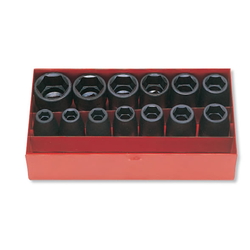 Impact Socket 1/2 "(12.7 mm) Hex Socket Set 14241M