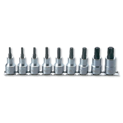 Hand Socket 1/2" (12.7 mm) Torx Bit Socket Rail Set RS4025/9-L60