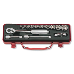 Hand Socket 3/8" "(9.5 mm) Socket Set 3252M-10