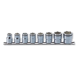 Hand Socket 3/8" "(9.5 mm) Nut Grip Socket Rail Set RS3450M/8