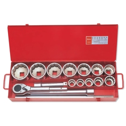 Hand Socket 1" "(25.4 mm) Socket Set 8225M