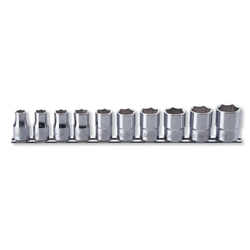 Hand Socket 1/2" "(12.7 mm) 12-Sided Socket Rail Set RS4405A/10