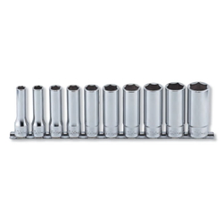 Hand Socket 1/2" "(12.7 mm) 12-Sided Deep Socket Rail Set RS4305A/10