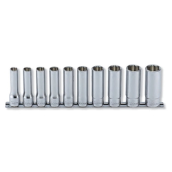 Hand Socket 1/2" "(12.7 mm) Surface Deep Socket Rail Set RS4310M/10