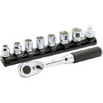 Z-EAL Socket Wrench, Entry Set 9 Pcs. (Hex Type)