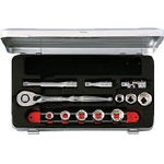 Socket wrench set (9.5 mm Insertion Angle / inch size)