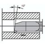 VNB-S Type (inner diameter machined) [corner R (rε) flathead tolerance]