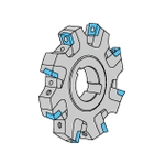 Half Side Slot Mill without Hub Right-Hand