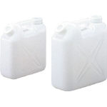 Rectangular Plastic Tank, Double-Opening Type Capacity: 5 L / 10 L