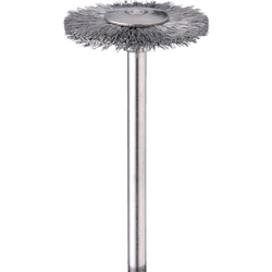 Metal Brush, Wheel, Stainless Steel ⌀10