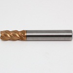 TSC Series Carbide Uneven Lead 4-Flute Radius End Mill