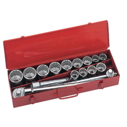 Socket Wrench Set (Standard Type) Inch 13 pcs. 18 pc. set S6□